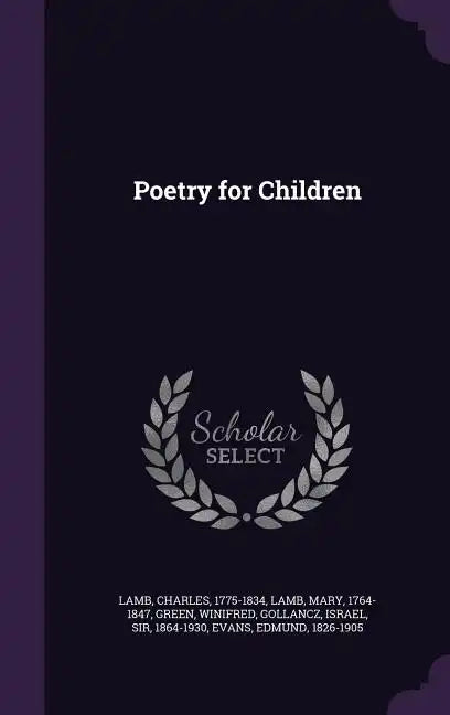 Poetry for Children - Hardcover