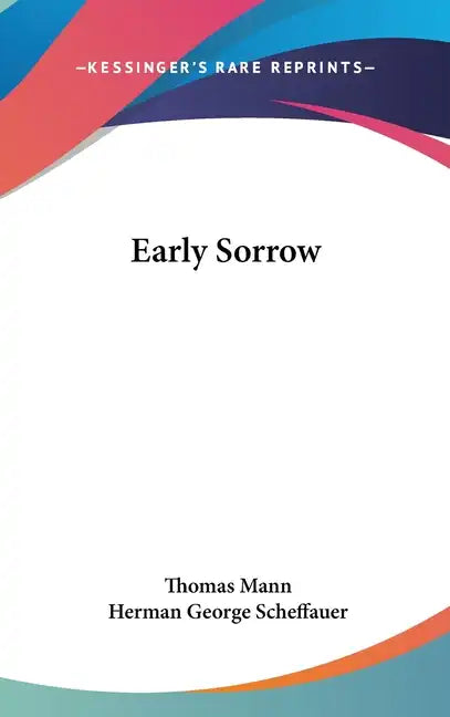 Early Sorrow - Hardcover