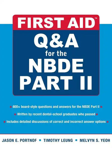 First Aid Q&A for the Nbde Part II - Paperback