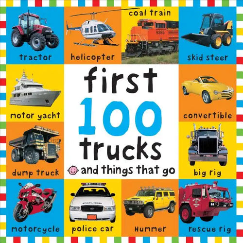 Big Board First 100 Trucks and Things That Go - Board Book