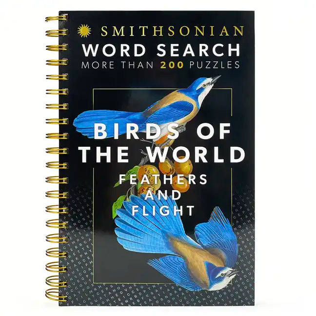 Smithsonian Word Search Birds of the World Feathers and Flight - Spiral