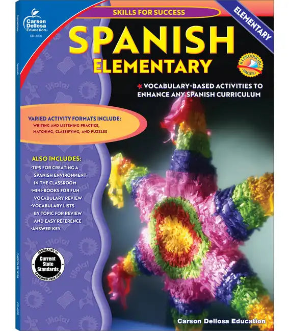 Spanish, Grades K - 5: Elementary - Paperback
