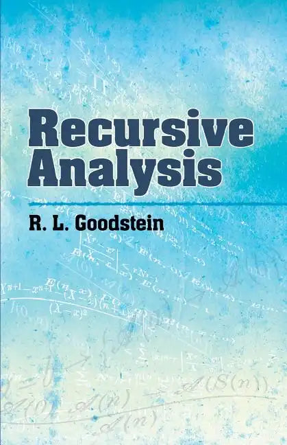 Recursive Analysis - Paperback