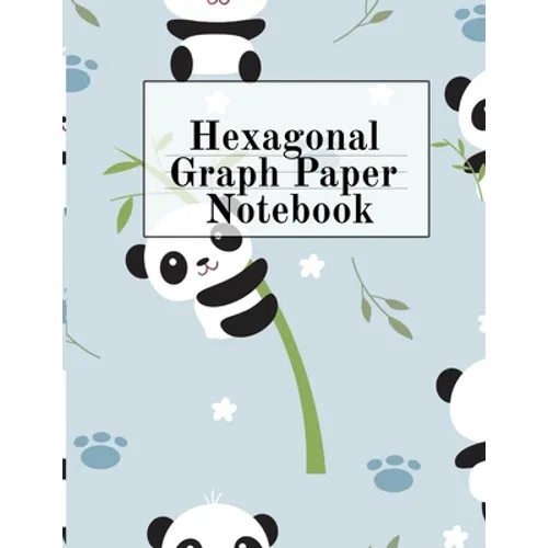 Hexagonal Graph Paper Notebook: Hexagon Composition Notepad (.5
