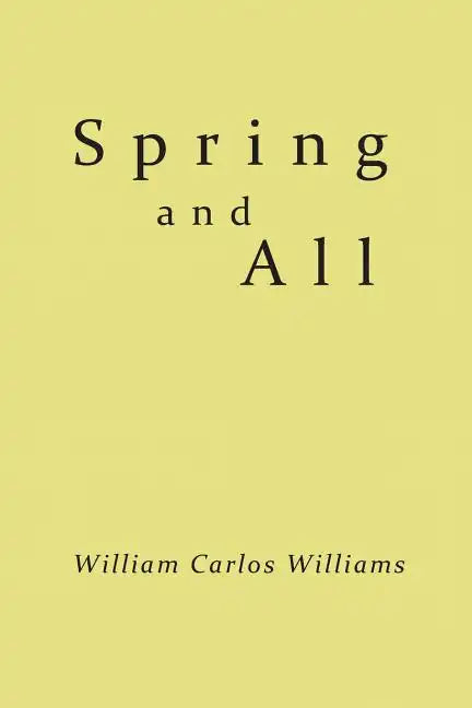 Spring and All - Paperback
