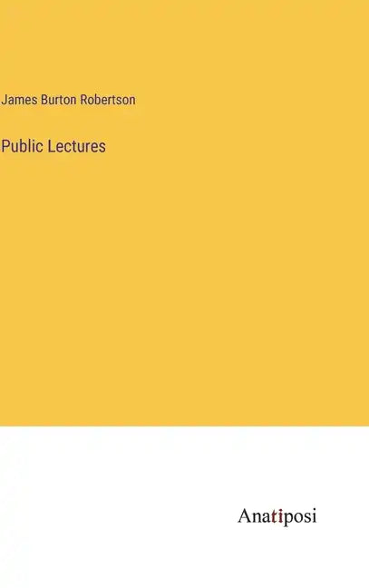 Public Lectures - Hardcover