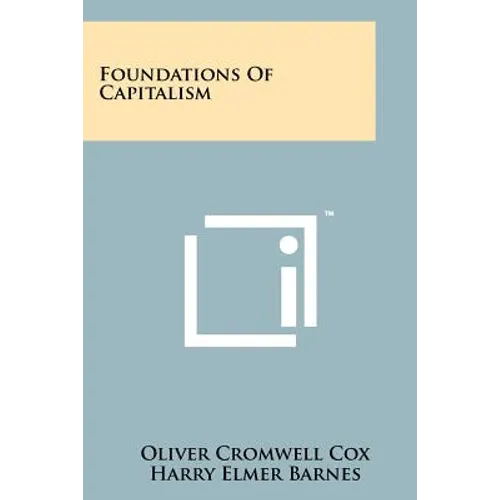 Foundations Of Capitalism - Paperback
