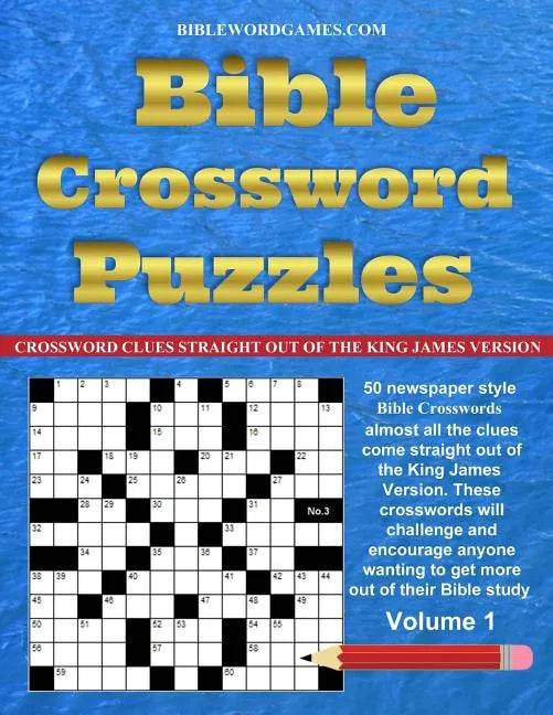 Bible Crossword Puzzles Volume.1 - Paperback
