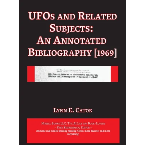 UFOs and Related Subjects - Hardcover