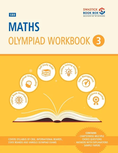 SBB Maths Olympiad Workbook - Class 3 - Paperback
