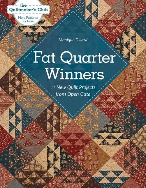 Fat Quarter Winners-Print-on-Demand-Edition: 11 New Quilt Projects from Open Gate - Paperback