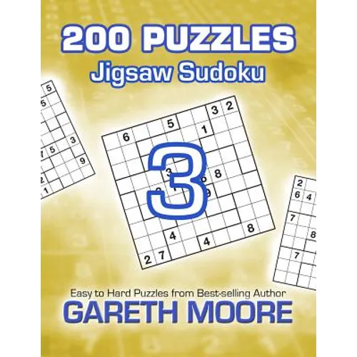 Jigsaw Sudoku 3: 200 Puzzles - Paperback