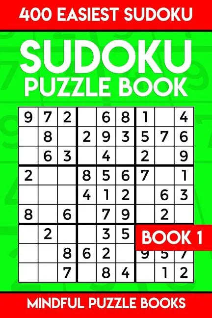 Sudoku Puzzle Book: 400 Easiest Sudoku - Paperback