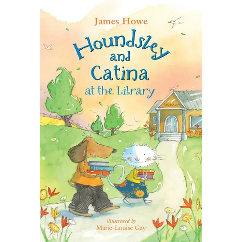 Houndsley and Catina at the Library - Hardcover