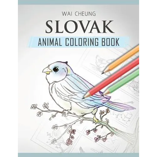 Slovak Animal Coloring Book - Paperback