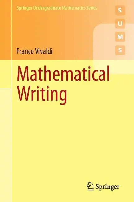 Mathematical Writing - Paperback