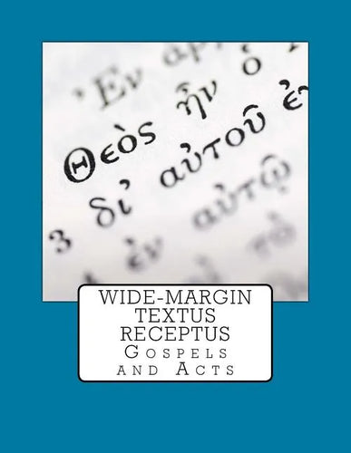 Wide-Margin Textus Receptus - Paperback