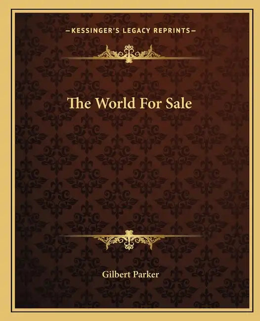 The World For Sale - Paperback