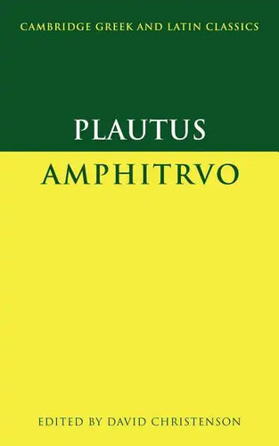 Plautus: Amphitruo - Paperback