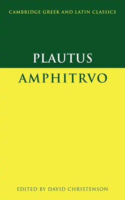 Plautus: Amphitruo - Paperback