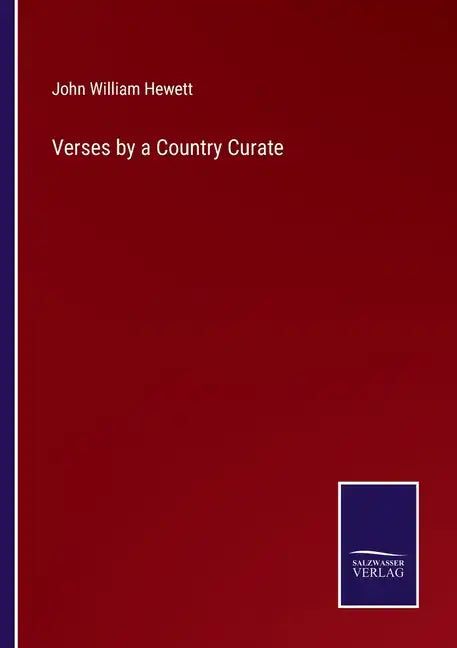 Verses by a Country Curate - Paperback