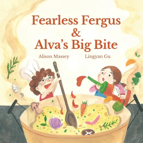 Fearless Fergus and Alva's Big Bite - Paperback