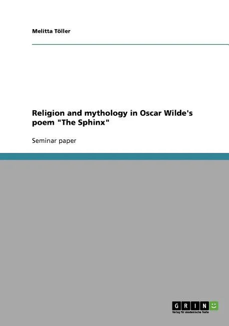 Religion and mythology in Oscar Wilde's poem 
