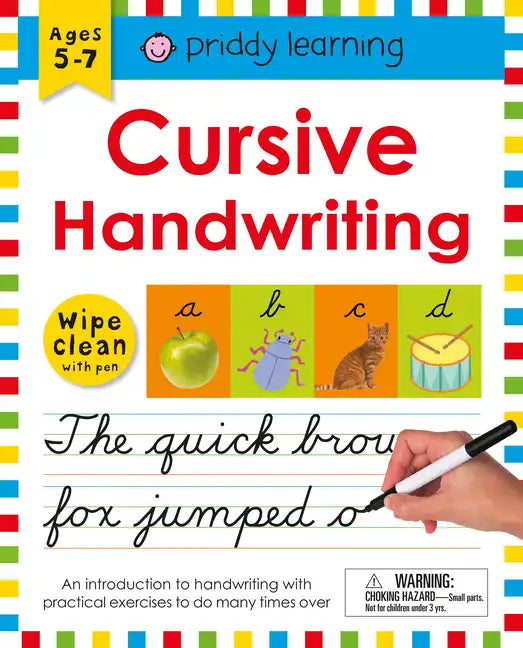 Wipe Clean Workbook: Cursive Handwriting: Ages 5-7; Wipe-Clean with Pen - Spiral