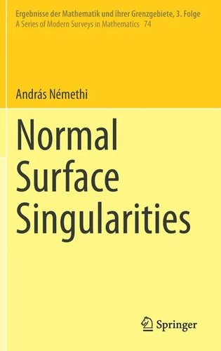 Normal Surface Singularities - Hardcover