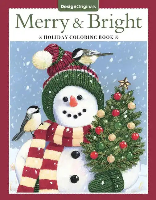 Merry & Bright Holiday Coloring Book - Paperback