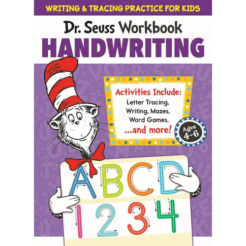 Dr. Seuss Handwriting Workbook: Tracing and Handwriting Practice for Kids Ages 4-6 - Paperback