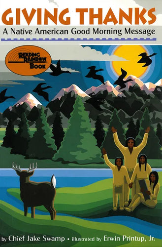 Giving Thanks: A Native American Good Morning Message - Paperback