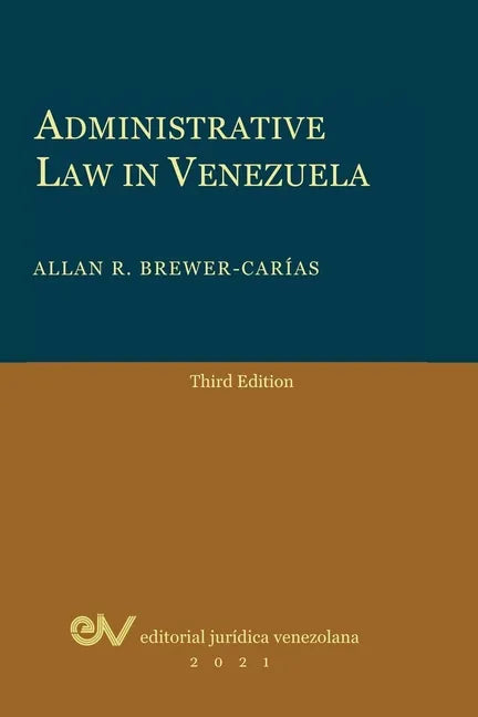 Administrative Law in Venezuela - Paperback
