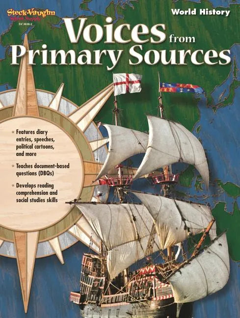 Voices From Primary Sources Reproducible World History - Paperback