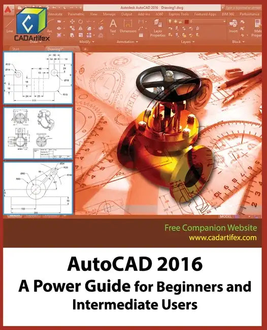 AutoCAD 2016: A Power Guide for Beginners and Intermediate Users - Paperback