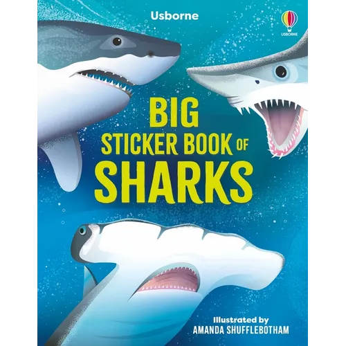 Big Sticker Book of Sharks - Paperback