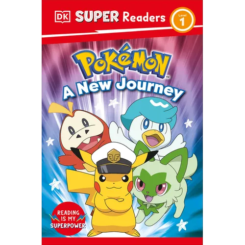 DK Super Readers Level 1 Pokémon a New Journey - Paperback
