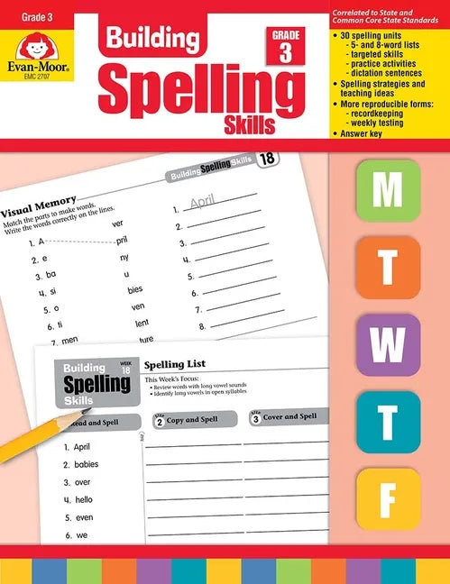 Building Spelling Skills, Grade 3 Teacher Edition - Paperback