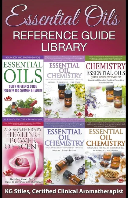 Essential Oils Reference Guide Library - Paperback