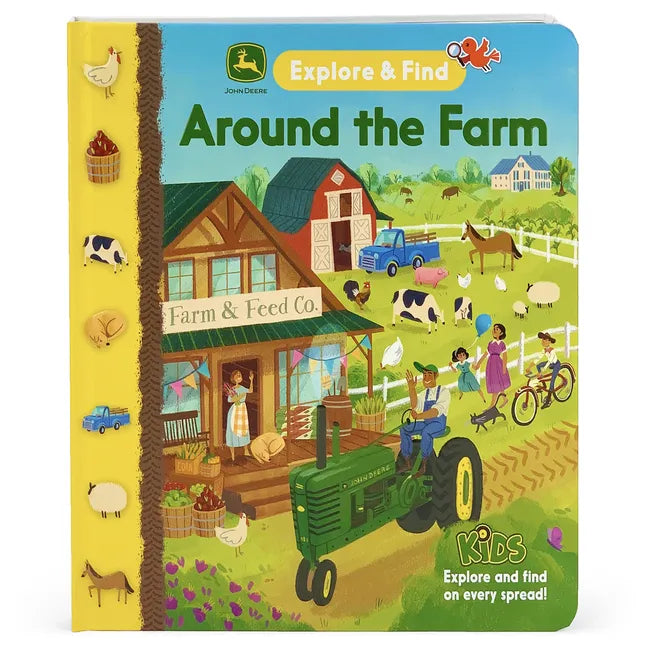 John Deere Kids Around the Farm - Board Book