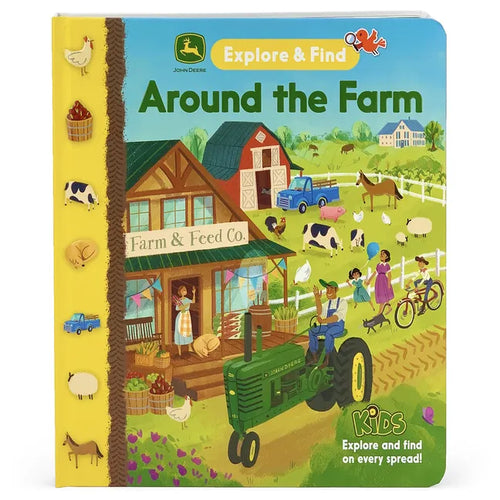 John Deere Kids Around the Farm - Board Book