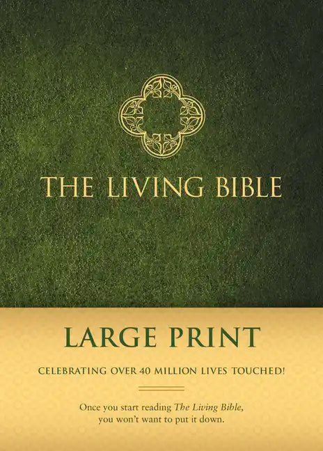 Living Bible Paraphrased-LIV-Large Print - Hardcover