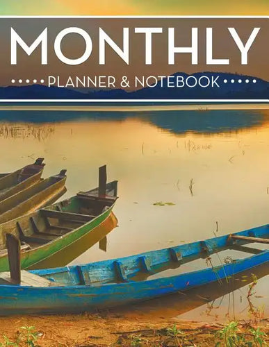 Monthly Planner & Notebook - Paperback