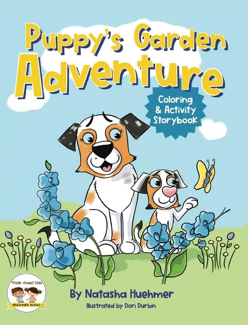 Puppy's Garden Adventure Coloring and Activity Storybook - Hardcover