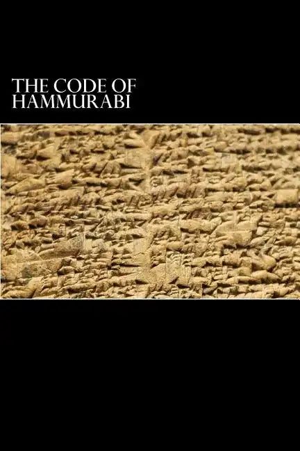 The Code of Hammurabi: King of Babylon B.C. 2285-2242 - Paperback