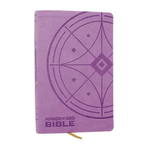 NKJV Armor of God Bible, Purple Leathersoft (Children's Bible, Red Letter, Comfort Print, Holy Bible): New King James Version - Imitation Leather