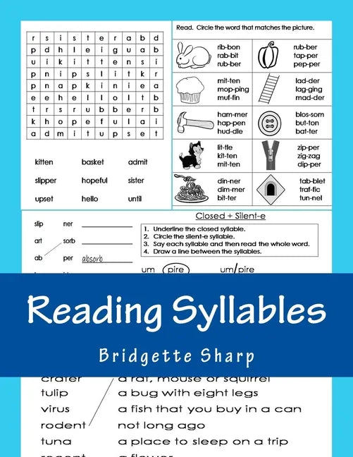 Reading Syllables: Simple & Fun Syllable Practice - Paperback