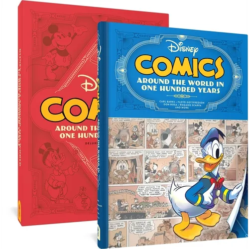 Disney Comics: Around the World in One Hundred Years: Deluxe Edition - Hardcover
