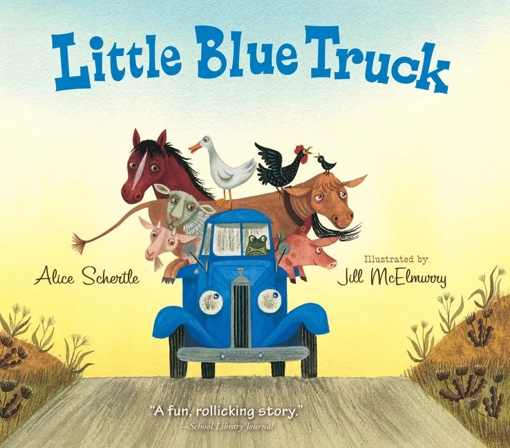 Little Blue Truck Board Book - Board Book
