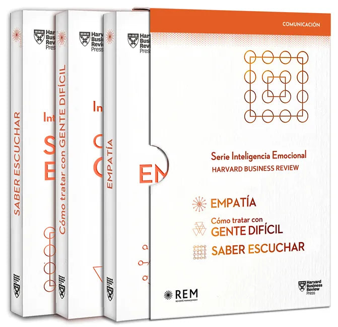 Serie Inteligencia Emocional Hbr. Estuche Comunicación 3 Vols.: Cómo Tratar Con Gente Difícil, Empatía, Saber Escuchar (Slip Case Dealing with Difficu - Paperback